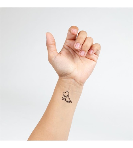 Set De 10 Tattoos Temporales Candy Collection