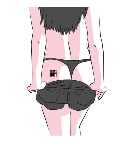 Set De 10 Tattoos Temporales Kinky Collection