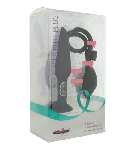 Plug Vibrador Hinchable