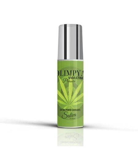 Líquido vibrante con cannabis
