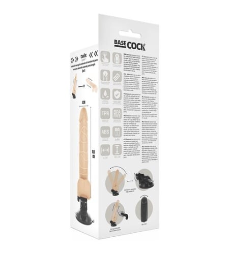 vibrador realista con mando