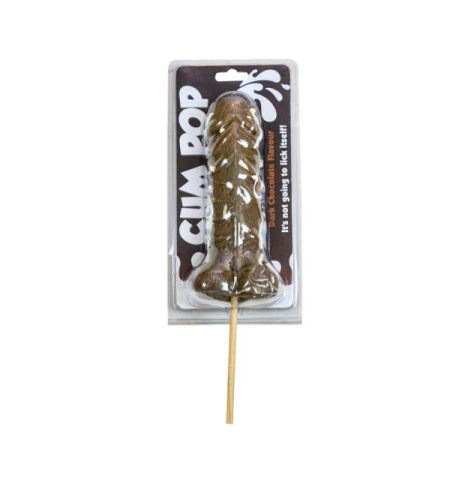 Piruleta Super Pene Chocolate Negro