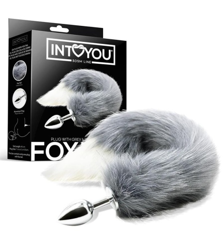 plug-anal-con-cola-gris-y-blanco-talla-s