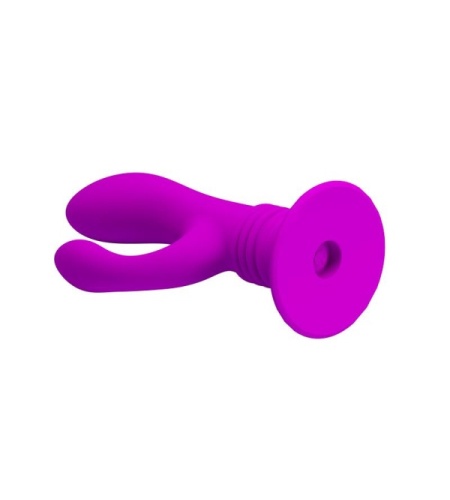 Vibrador con Ventosa Doble Estimulación
