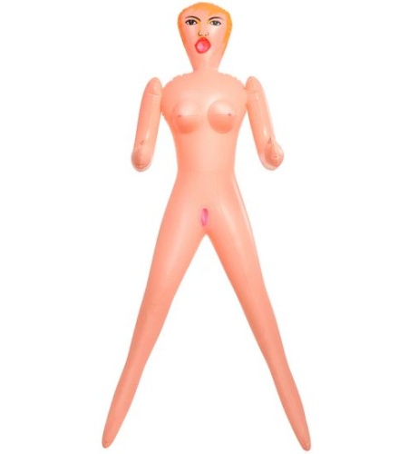 Muñeca hinchable Pipedream vista frontal