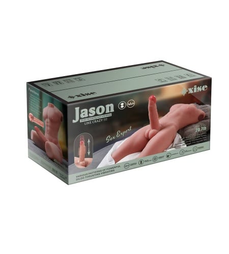 Torso Erótico Masculino con Pene perspectiva 17