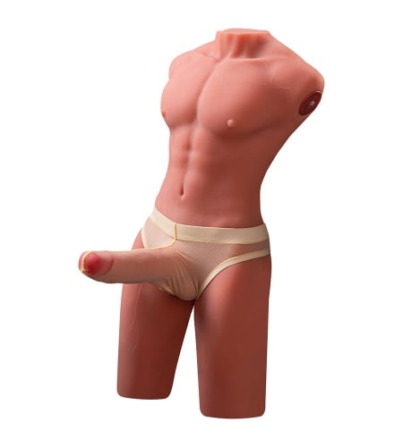 Torso Erótico Masculino con Pene perspectiva 6