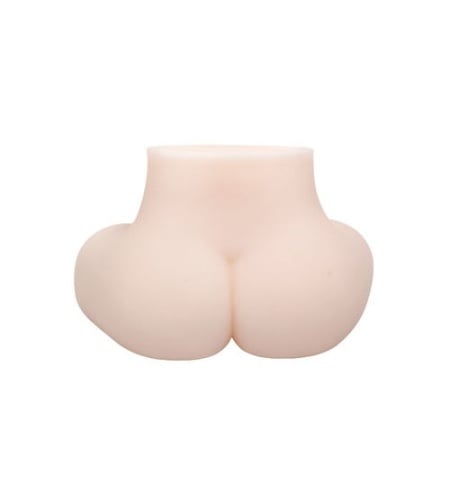 Masturbador mini con forma de caderas vista trasera