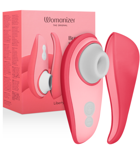 WOMANIZER - LIBERTY 2 ESTIMULADOR & SUCCIONADOR CLÍTORIS ROSA