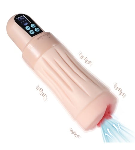 Vagina con Succión y Vibración perspectiva 1