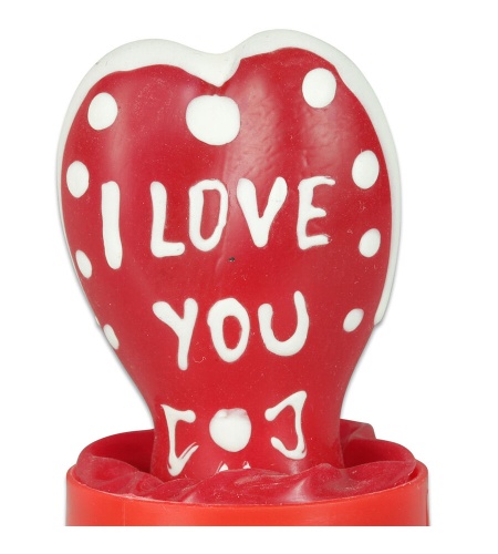 CONDOMERIE - PRESERVATIVO DECORATIVO PINTADO A MANO CORAZÓN - TE AMO MODELO 2