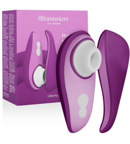 WOMANIZER - LIBERTY 2 ESTIMULADOR & SUCCIONADOR CLÍTORIS VIOLETA