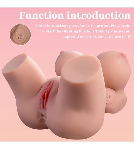 Torso Realistico de Mujer con Vibración presentación 11