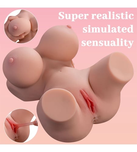 Torso Realistico de Mujer con Vibración presentación 15