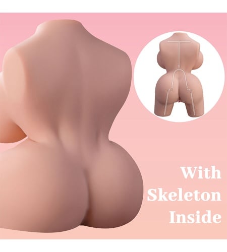 Torso Realistico de Mujer con Vibración Vista 16