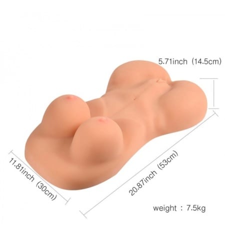 Torso de Silicona Masturbador MAsculino