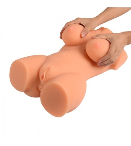Masturbador Torso de Mujer de Silicona