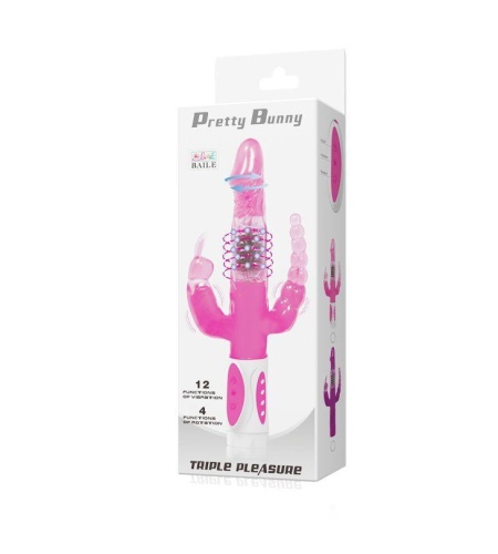 vibrador triple clitoris vagina y ano