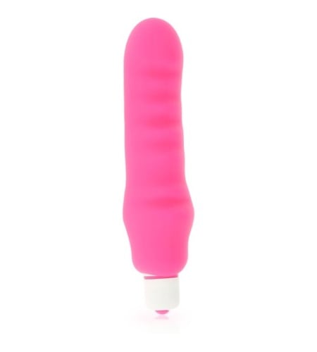 vibrador silicona rosa