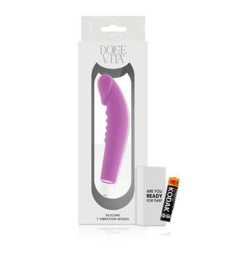 vibrador lila 16 cm
