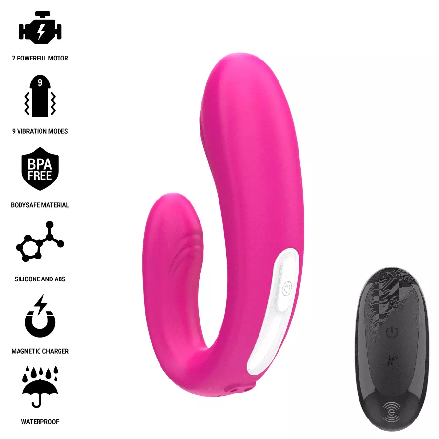 Demo del producto: INTENSE - JANET ESTIMULADOR Y VIBRADOR DUAL EN FORMA DE U CON CONTROL REMOTO ROSAINTENSE - JANET DUAL U-SHAPED STIMULATOR AND VIBRATOR WITH REMOTE CONTROL PINKINTENSE - JANET DOUBLE STIMULATEUR ET VIBRATEUR EN U AVEC TÉLÉCOMMANDE ROSEINTENSE - JANET DOPPELTER U-FÖRMIGER STIMULATOR UND VIBRATOR MIT FERNBEDIENUNG ROSAINTENSE - JANET DUAL STIMOLATORE E VIBRATORE A FORMA DI U CON TELECOMANDO ROSAINTENSE - JANET DUAL ESTIMULADOR EM U E VIBRADOR COM CONTROLE REMOTO ROSAINTENSE - JANET PODWÓJNY STYMULATOR W KSZTAŁCIE LITERY U I WIBRATOR Z PILOTEM RÓŻOWYINTENSE - JANET DUBBELE U-VORMIGE STIMULATOR EN VIBRATOR MET AFSTANDSBEDIENING ROZE