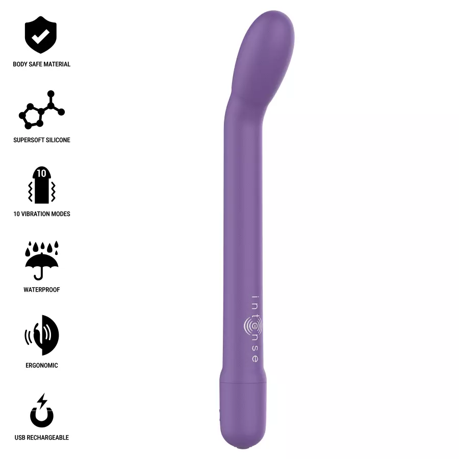 Demo del producto: INTENSE - KARLIE ESTIMULADOR PUNTO-G RECARGABLE MORADOINTENSE - KARLIE RECHARGEABLE G-SPOT STIMULATOR PURPLEINTENSE - STIMULATEUR DE POINT G RECHARGEABLE KARLIE VIOLETINTENSE - KARLIE WIEDERAUFLADBARER G-SPOT-STIMULATOR LILAINTENSE - KARLIE STIMOLATORE PUNTO G RICARICABILE VIOLAINTENSE - ESTIMULADOR DE PONTO G RECARREGÁVEL KARLIE ROXOINTENSE - KARLIE AKUMULATOROWY STYMULATOR PUNKTU G FIOLETOWYINTENSE - KARLIE OPLAADBARE G-SPOT STIMULATOR PAARS