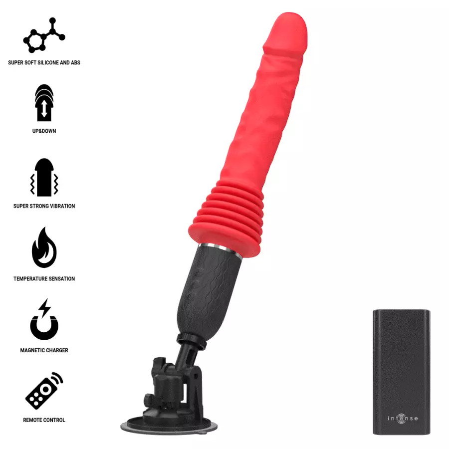 Demo del producto: INTENSE - CYNTHIA VIBRADOR THRUSTING CONTROL REMOTO CON CALORINTENSE - CYNTHIA REMOTE CONTROL THRUSTING VIBRATOR WITH HEATINTENSE - VIBRATEUR À POUSSÉE TÉLÉCOMMANDÉ CYNTHIA AVEC CHAUFFAGEINTENSE - CYNTHIA FERNBEDIENUNGS-STOSSVIBRATOR MIT WÄRMEFUNKTIONINTENSE - CYNTHIA VIBRATORE A SPINTA CON TELECOMANDO E CALOREINTENSE - CYNTHIA VIBRADOR DE IMPULSO COM CONTROLE REMOTO E AQUECIMENTOINTENSE - WIBRATOR Z PILOTEM CYNTHIA Z CIEPŁEMINTENSE - CYNTHIA VIBRATOR MET AFSTANDSBEDIENING EN VERWARMING